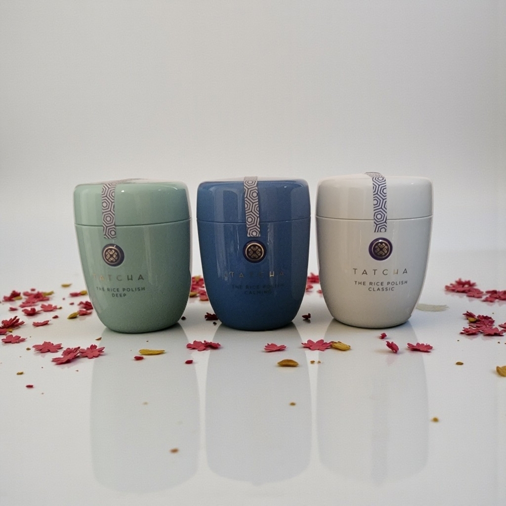 Tatcha Rice Polish Trio -  Sealed (NWOB)
